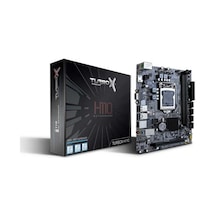 Turbox Workprof R H110 Sata,m2 Ddr4 3200mhz Usb 3.0 Vga Hdmi Ses G.lan 1151p 6.7.8.9. Gen Anakart