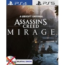 Assassin S Creed Mirage Playstation 4-5 Uyumlu Dijital