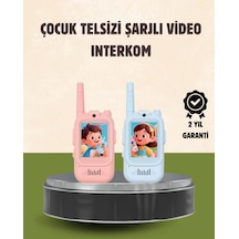 Görüntülü Walkie Talkie Çocuklar İçin Video İnterkomlu Oyuncak - Lisinya