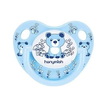 HANYMİSH TİNY SİLİKON DAMAKLI EMZİK NO:3 18  AY - MAVİ Mavi