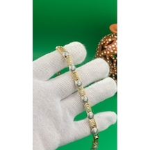 Xuping Rose Gold Kuyumcu İşçilik Kadın Çelik Bileklik Altın