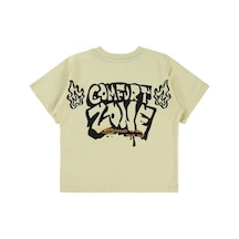 Civil Boys Comfort Zone Baskılı 6-9 Yaş Tişört Taş