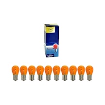 Tas 10X PY21W Uyumlu 12V 21W 93 Sinyal Ampul Turuncu Amber 10 Adet