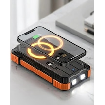 20000 Mah Powerbank Güneş Enerjili Kablosuz Şarj Hızlı Şarj Taşınabilir Batarya Kopya Renkli 24992435