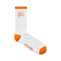 Jack & Jones Jaccal Logo Tennıs Sock Erkek White Çorap - Jj12252044 White