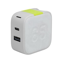 By Harman - Instantcharger 65w 2 Usb Şarj Cihazı, Beyaz