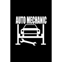 Auto Mechanic Kaliteli Kaliteli Sticker 12 X 12 Cm