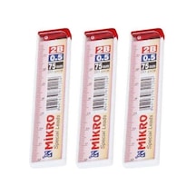 M-750 75mm Cetvelli Kurşun Kalem Ucu 0.5mm 3lü