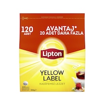 5 Adet Lipton Yellow Label Demlik Poşet Çay 120'li 384 G