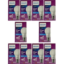 Philips 8w 60w 6500k Beyaz Işık E27 Duylu Klasik Led Ampul 10 Adet Philips 8w 60w 6500k Beyaz Işık E27 Duylu Klasik Led Ampul 10 Adet