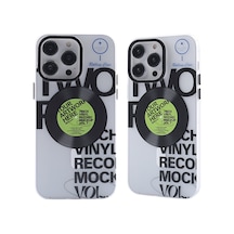 Apple   Uyumlu   iPhone 14 Pro Kılıf Apollo Magneticsafe Desenli Kapak - Apollo Şeffaf - 5