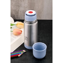 Cooker 0,30 Lt Çelik Çift Katlı Termos Ckr2000 Mavi Mavi