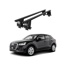 Royal Audi Q2 2016 Ve Sonrası Uyumlu Siyah Kilitli Ara Atkı Port Bagaj Tavan Barı