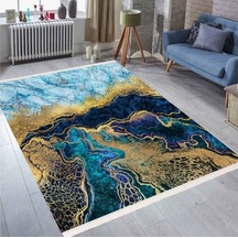 Halıportalı Pvc Taban Mermer Desen Salon Mutfak Halısı I-Fm-2059