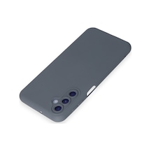 Samsung Galaxy Uyumlu   M34 5g Kılıf Nano İçi Kadife Silikon - Gri