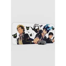 Ao No Exorcist Blue Exorcist Anime V5 - 70x30 Xl Gaming Kauçuk Kaymaz Taban Mouse Pad Fare Altlığı