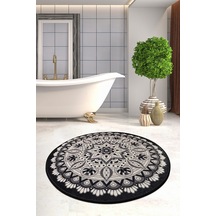 Mandal Siyah Djt Çap 100 Cm Çok Renkli