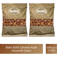Balin Karamel Sütlü Şeker 1000 Gr X 2 Adet