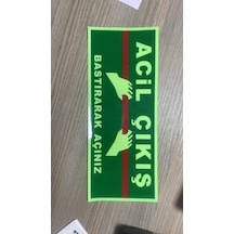 Acil Çıkış Kapı Etiketi Sticker