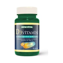 Aksu Vital Vitamin D3 60 Softjel
