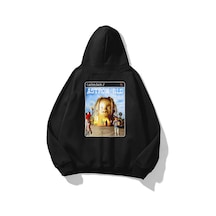 Unisex Ps2 Astroworld Sweatshirt Siyah Siyah