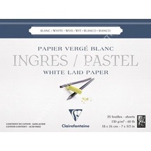 Clairefontaine İngres Pastel Blok 18x24 25 Yaprak. 130gr - 96481c