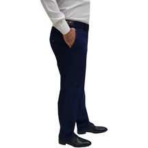 Yazı Klasik Fit Likralı Erkek Polarlı Tensel Pantolon-6361 001