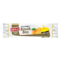 Koroplast Mandarin Çöp Torbası Büyük Boy 10'lu - 6 Adet Tarı