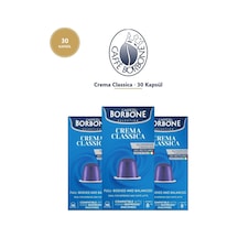 Caffe Borbone Crema Classica 30 Kapsül Nespresso Uyumlu Alüminyum Kapsül Kahve Tett 07/2027