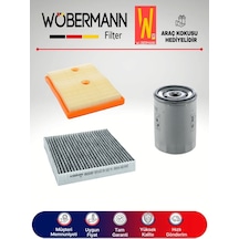 Wöbermann VW Golf 7 1.2 1.4 Tsi Filtre Bakım Seti 2013-2019 3K