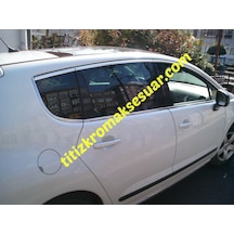 Peugeot 3008 Krom Cam Altı Çıtası Aksesuarı 8 P. P. Çelik