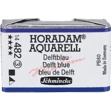 Schmincke : Horadam Aquarell Artist Sulu Boya : Tam Tablet : Seri 3 482 Delft Blue