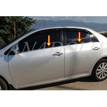 Toyota Corolla Uyumlu Krom Cam Çıtası 4 Parça 2007-2013 N11.18017