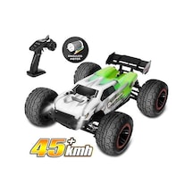 Haiboxing Rc 1/16 Destroyer 45+ Km/h Kumandalı Araba Rtr Elektrikli 4wd Brushless Fırçasız Truggy Truck Yeşil