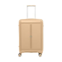 Unisex Jmy8101.06 John May Pp Silikon Valiz Orta Boy 67x41x29cm Vizon Vizon