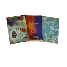 Defter 60 Yaprak Çizgisiz A5 Defter Karton Kapak 3 Adet