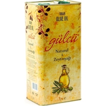 Gülcü Naturel Birinci Zeytinyağı Teneke 5 L