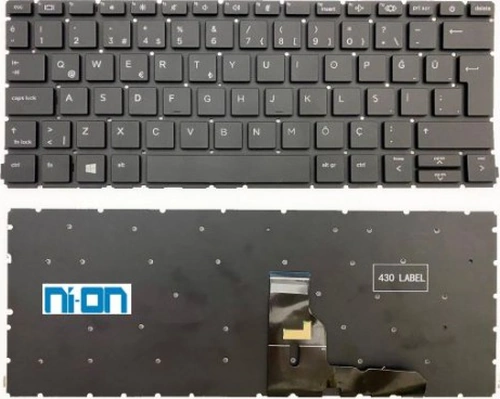 Nion Hp X360 435 G7 Uyumlu Notebook Klavye Tr
