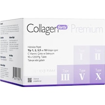 Collagen Forte Premium 5 Tip Kolajen 1200 MG x 90 Tablet
