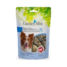Garden Mix Balık Derisi Sargılı Kemik Köpek Ödülü 75 G