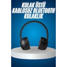 Mey İthalat Wireless 5.0 Bluetooth Kablosuz Kulaklık Anc Özellikli Kulak Üstü Ayarlanabilir