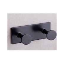 Nowo Ikili Askılık Siyah Renk Siyah Renk 45x46x110 Mm Diğer