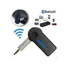 Tüm Telefonlara Uyumlu Aux Bluetooth Araç Kiti Oto Teyp Bağlantı Ses Aktarım Cihazı