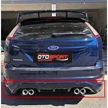 Ford Focus 2.5 Hb Arka Tampon Eki Karlık Fiberglass Boyasız