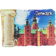 Danimarka Temalı Sütun Magnet