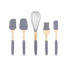 TANTİTONİ GRİ RENKLİ SİLİKON 5Lİ HAZIRLIK SETİ