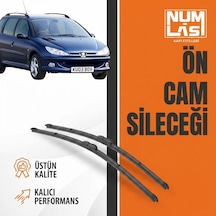 Peugeot 206 Station Wagon Ön Cam Silecek Takımı Numlas-a Kalite-nm0063