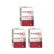 Sidefer Damla 30 Ml 1 Adet Toz Paket 3 Kutu
