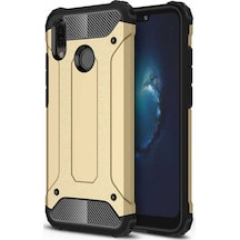 Huawei P20 Lite - Kilif Darbe Önleyici Zirh Tank Kapak