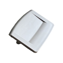 Arçelik İle Uyumlu 6104hs Makinesi Kapak Mandalı Tutamağı Gri